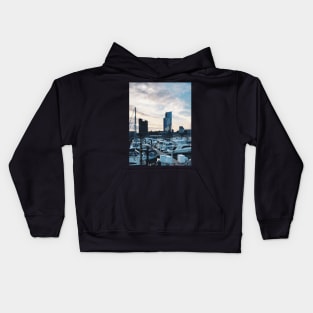 The Docks in Baltimore Kids Hoodie